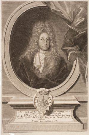 Bildnis des

Prof. Dr. iur. utr. Engelbert v. der Burgk

Kupferstich

[11]
